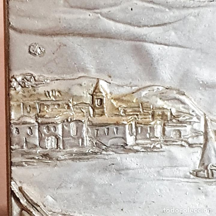 Vintage: CUADRO EN RELIEVE. MARINA. - Foto 6
