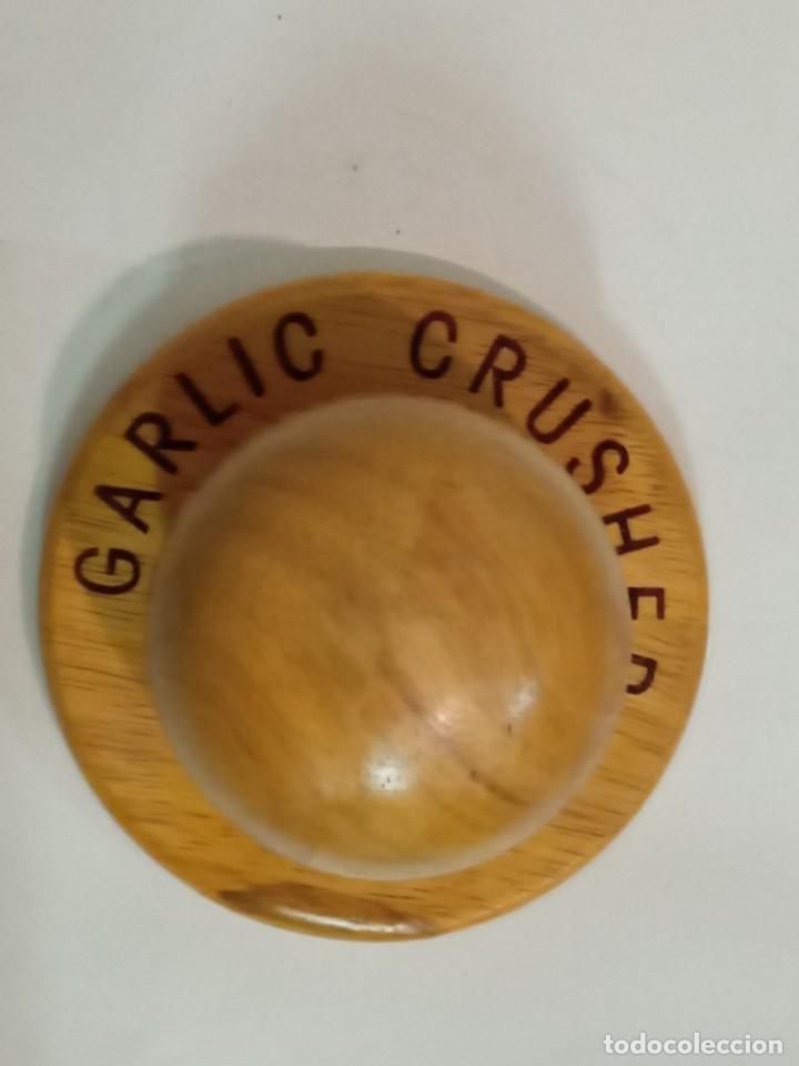 Vintage: GARLIC CRICHERS MADERA CHAFA AJOS - Foto 1
