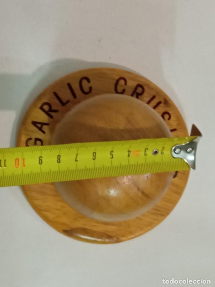 Vintage: GARLIC CRICHERS MADERA CHAFA AJOS - Foto 3