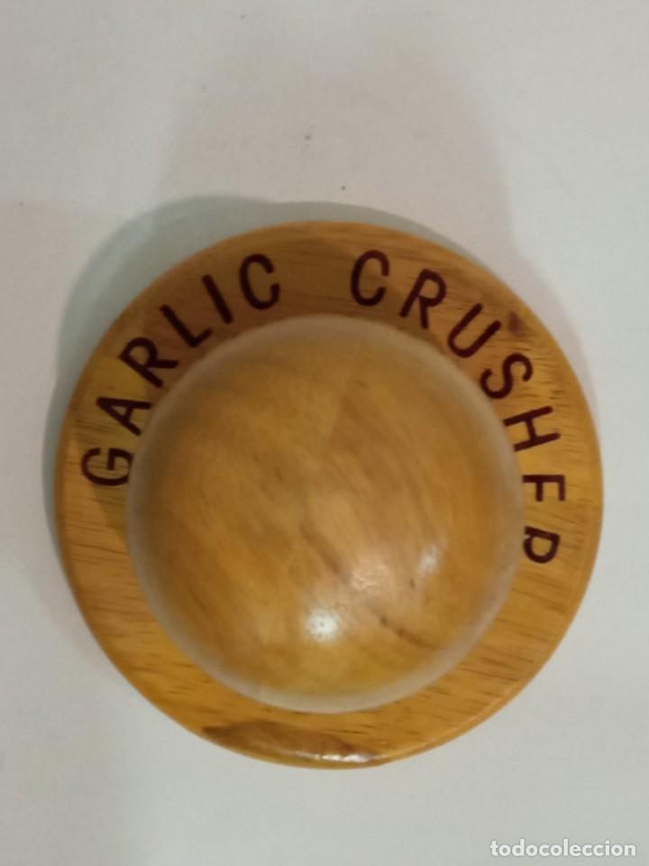 Vintage: GARLIC CRICHERS MADERA CHAFA AJOS - Foto 8