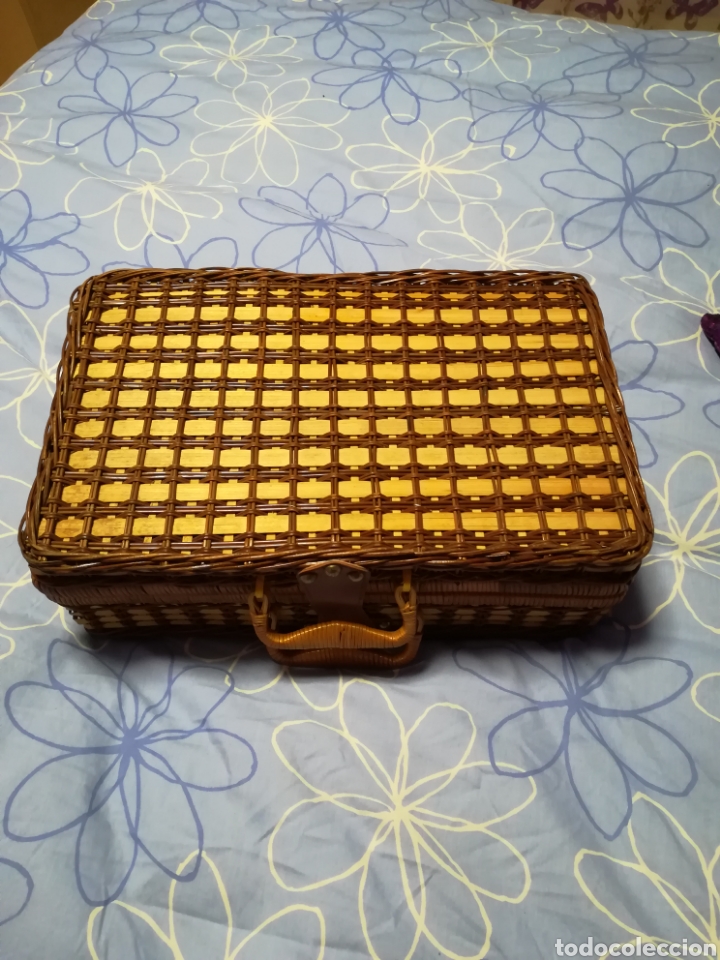 Vintage: Maleta picnic