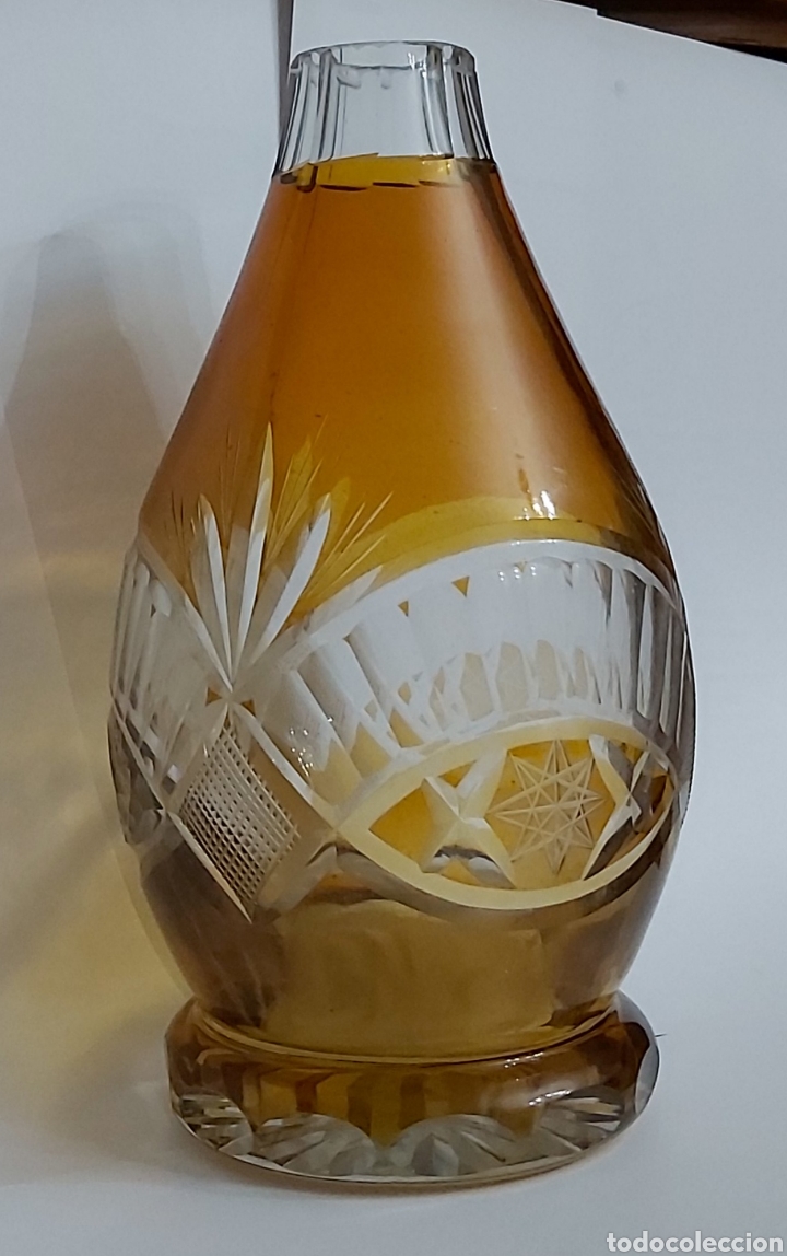 Vintage: BOTELLA CRISTAL TALLADA - Foto 3