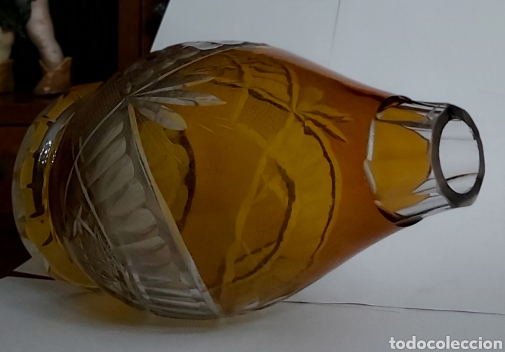 Vintage: BOTELLA CRISTAL TALLADA - Foto 5