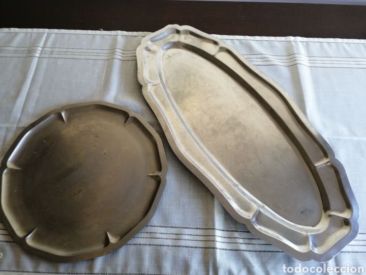 Vintage: Bandejas de acero inoxidable - Foto 1