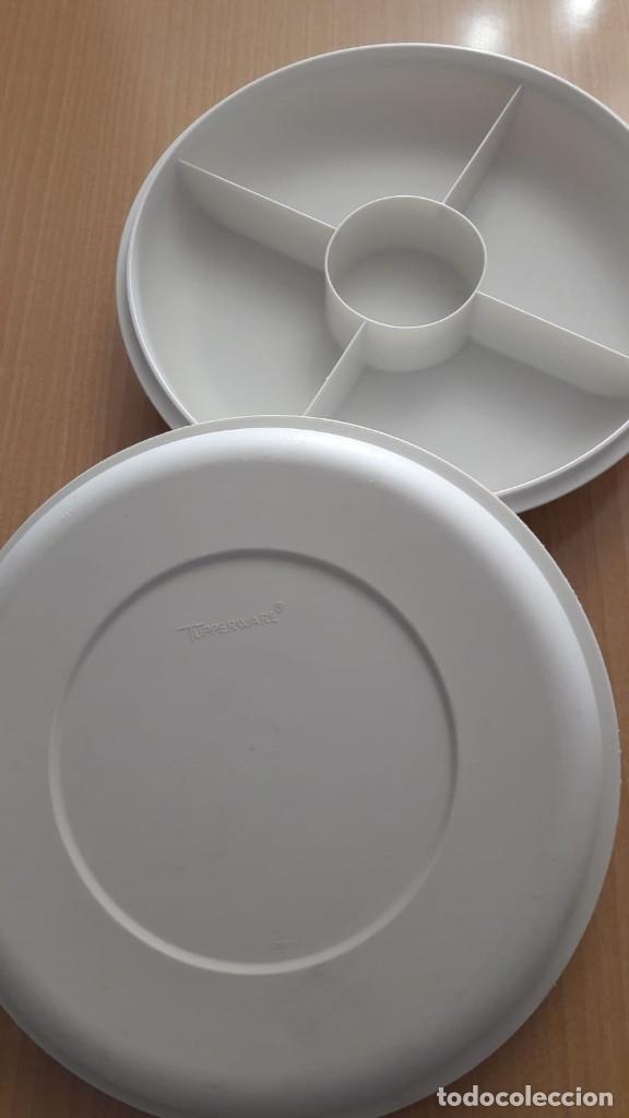 Vintage: Aperitivera Tupperware 25 cm . pr&aacute;cticamente sin uso. - Foto 1