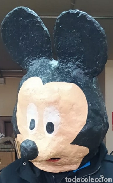 Vintage: Cabeza de cabezudo mickey mouse - Foto 1