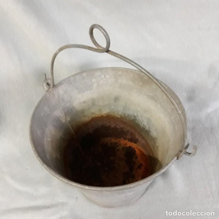 Vintage: Cubo de hierro cubo de hierro - Foto 3
