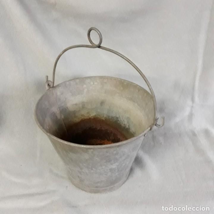Vintage: Cubo de hierro cubo de hierro - Foto 4