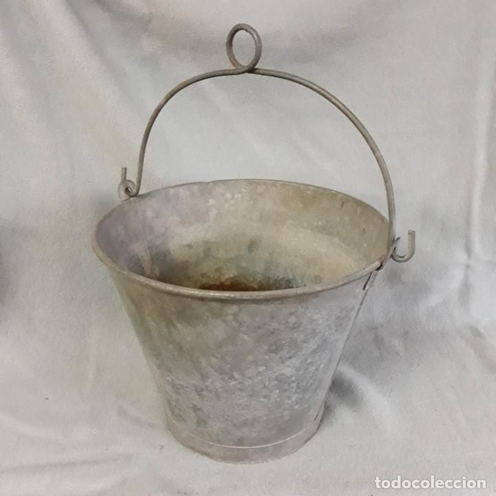 Vintage: Cubo de hierro cubo de hierro - Foto 5