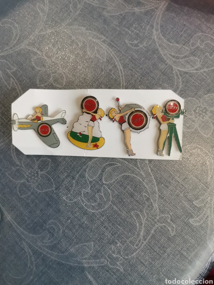 Vintage: Lote de pin Lucky Strike - Foto 1