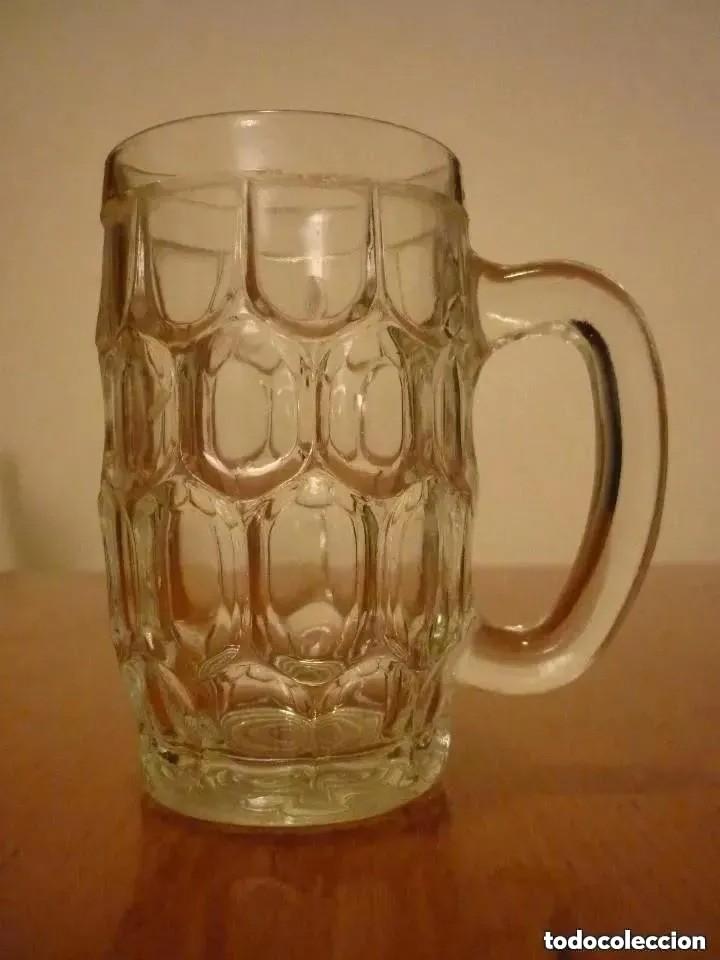 Vintage: JARRA DE CRISTAL A&Ntilde;OS 70 - Foto 1