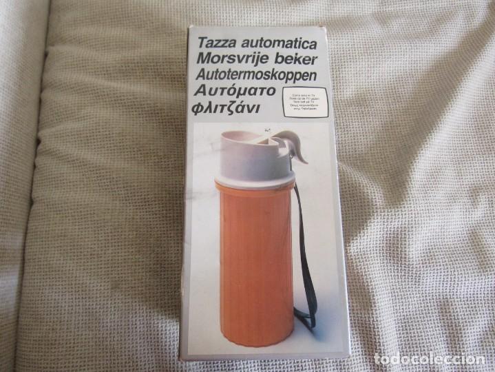 Vintage: Vintage Auto Cup Ronco - La Taza Port&aacute;til Que No Salpica y Mantiene las Bebidas Calientes o Frias