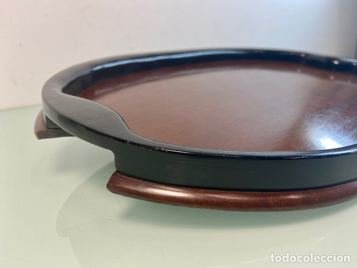 Vintage: Bandeja madera de Caoba Art dec&oacute; - Foto 3
