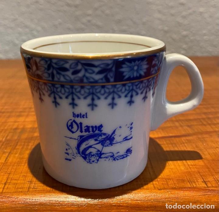 Vintage: DOS TAZAS CAF&Eacute;. HOTEL OLAVE. NAVARRA - Foto 1