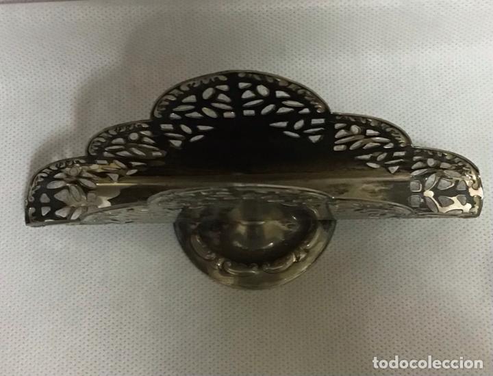 Vintage: SERVILLETERO PLATEADO - Foto 4