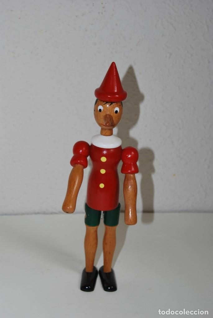 Vintage: PINOCHO DE MADERA ARTICULADO - FIGURA