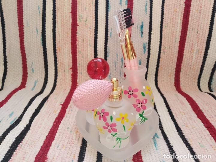 Vintage: JUEGO TOCADOR - FRASCOS PERFUME - *R - Foto 1