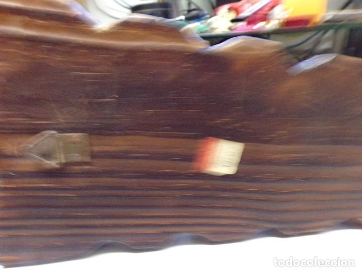Vintage: ESTAMOS LIQUIDANDO. porta velas de madera - Foto 9