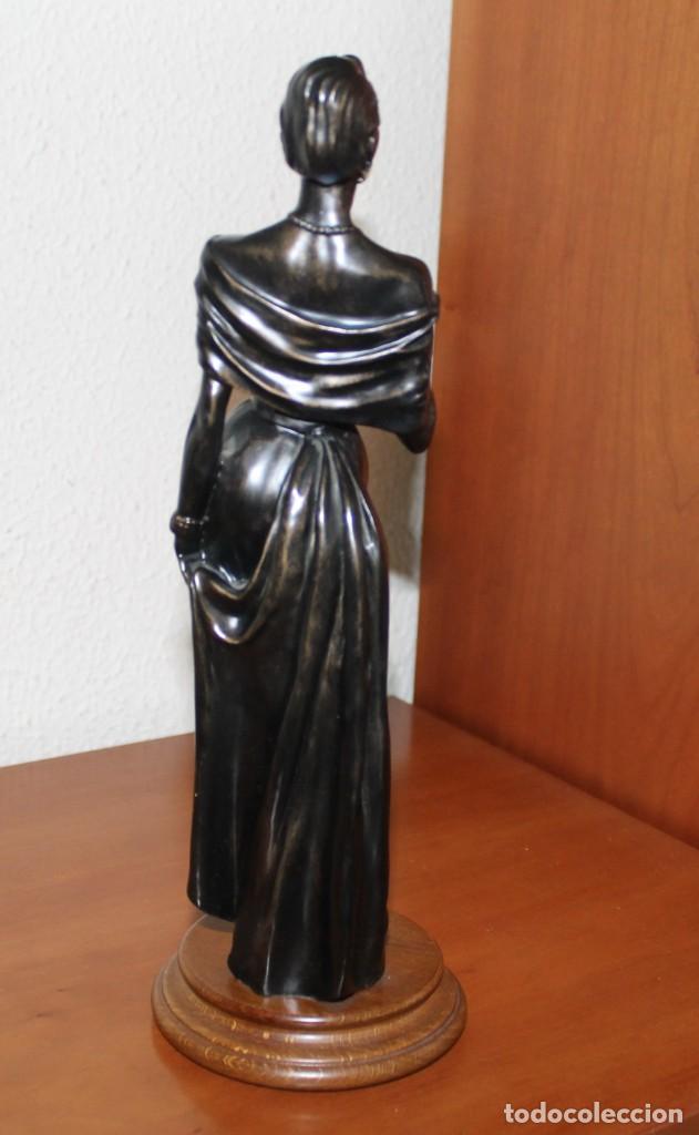 Vintage: FIGURA MUJER ALABASTRO - Foto 2