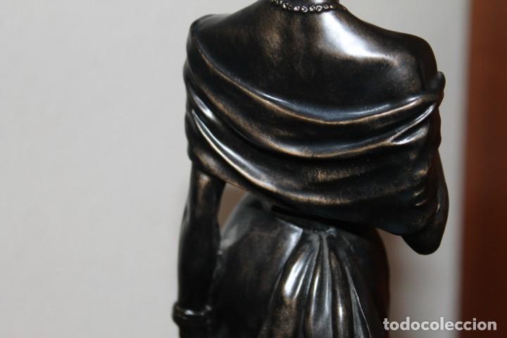 Vintage: FIGURA MUJER ALABASTRO - Foto 11