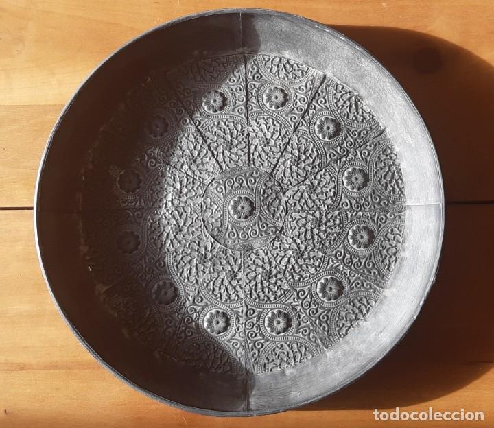 Vintage: Bandeja Circular en metal Vintage - Foto 1