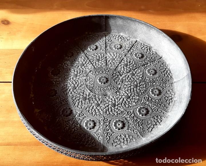 Vintage: Bandeja Circular en metal Vintage - Foto 2