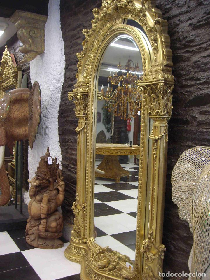 Vintage: ESPEJO DORADO BISELADO - Foto 2