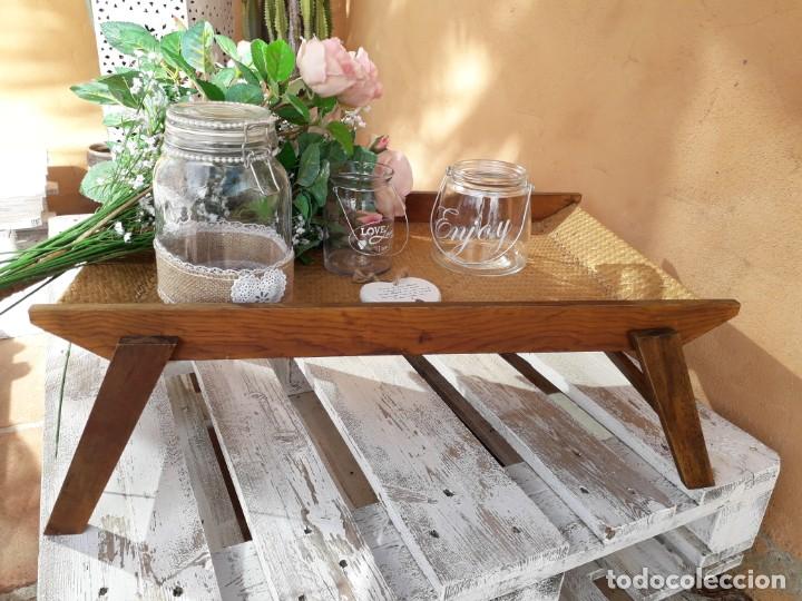 Vintage: Bandeja de madera - Foto 1