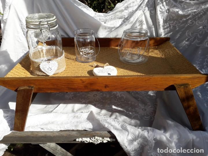 Vintage: Bandeja de madera - Foto 2