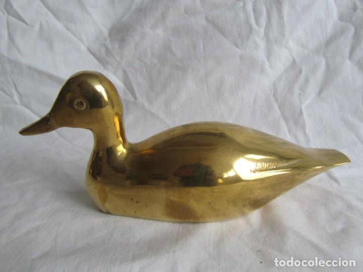 Vintage: Figura de pato en bronce - Foto 3