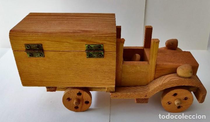 Vintage: Coche de madera - Foto 5
