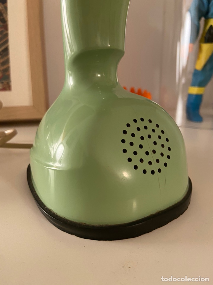 Vintage: antiguo telefono ERICOFON COBRA VERDE ERICSSON - Foto 2