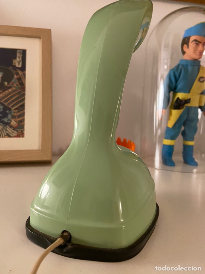 Vintage: antiguo telefono ERICOFON COBRA VERDE ERICSSON - Foto 3
