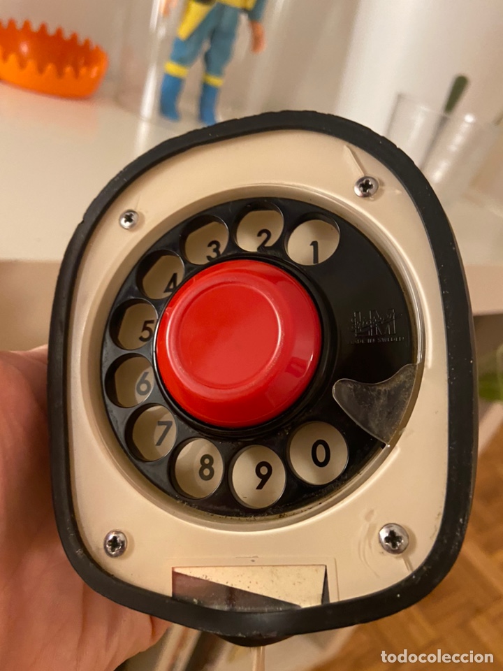 Vintage: antiguo telefono ERICOFON COBRA VERDE ERICSSON - Foto 7
