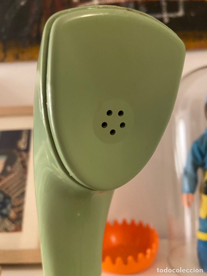 Vintage: antiguo telefono ERICOFON COBRA VERDE ERICSSON - Foto 11