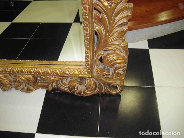 Vintage: ESPEJO RECTANGULAR ORO - Foto 5