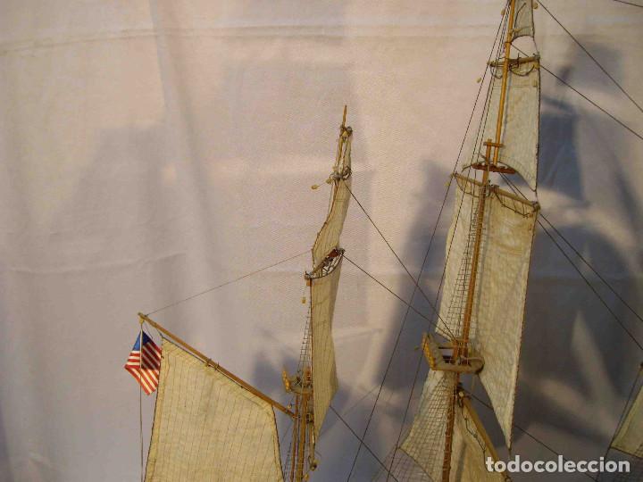 Vintage: MAQUETA VELERO USS CONSTELLATION - Foto 4