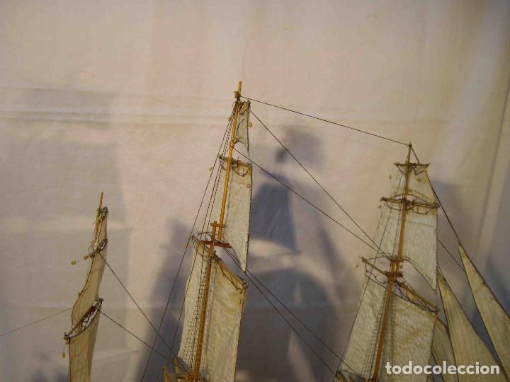 Vintage: MAQUETA VELERO USS CONSTELLATION - Foto 5