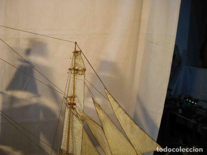 Vintage: MAQUETA VELERO USS CONSTELLATION - Foto 6