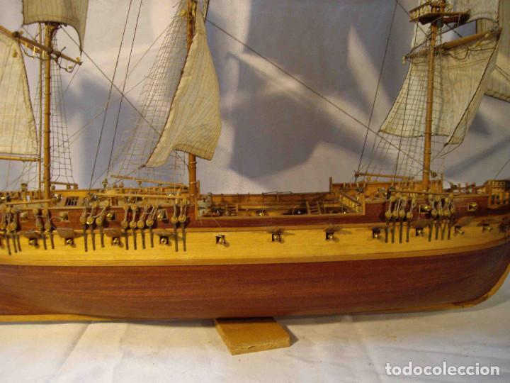 Vintage: MAQUETA VELERO USS CONSTELLATION - Foto 9