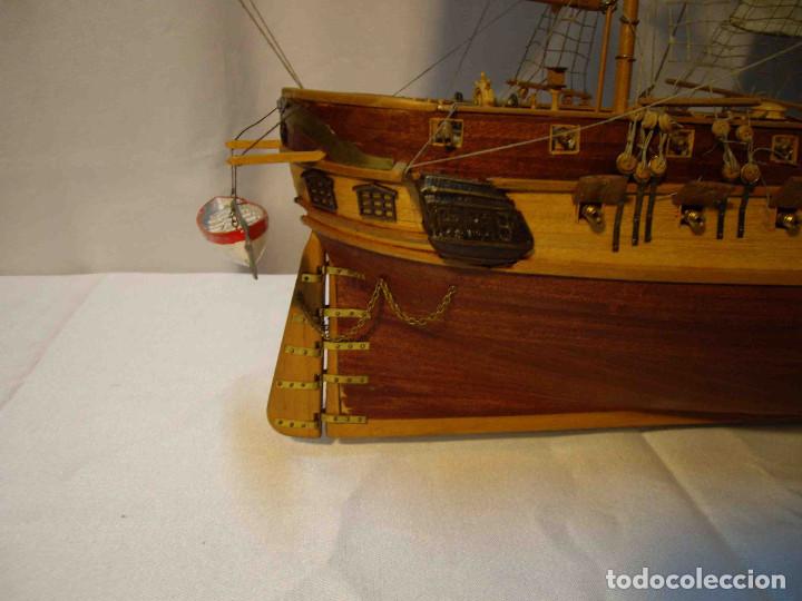 Vintage: MAQUETA VELERO USS CONSTELLATION - Foto 11