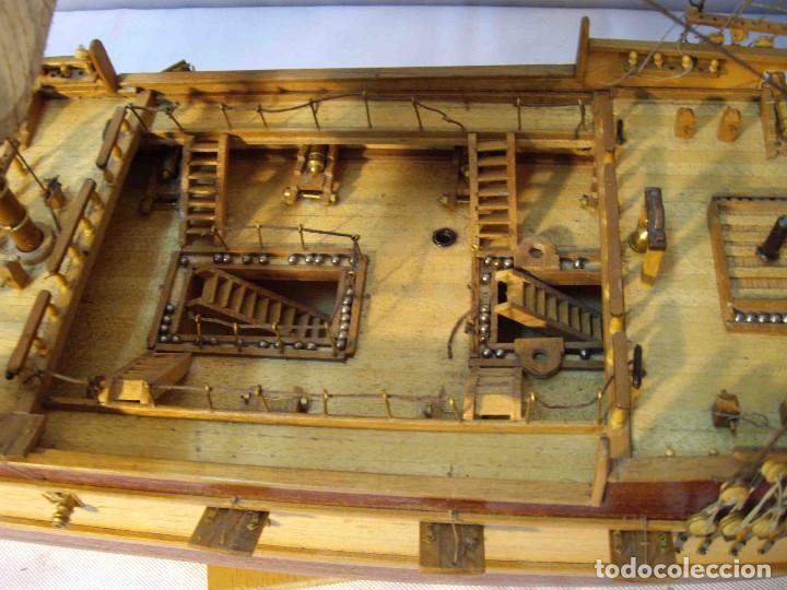 Vintage: MAQUETA VELERO USS CONSTELLATION - Foto 20