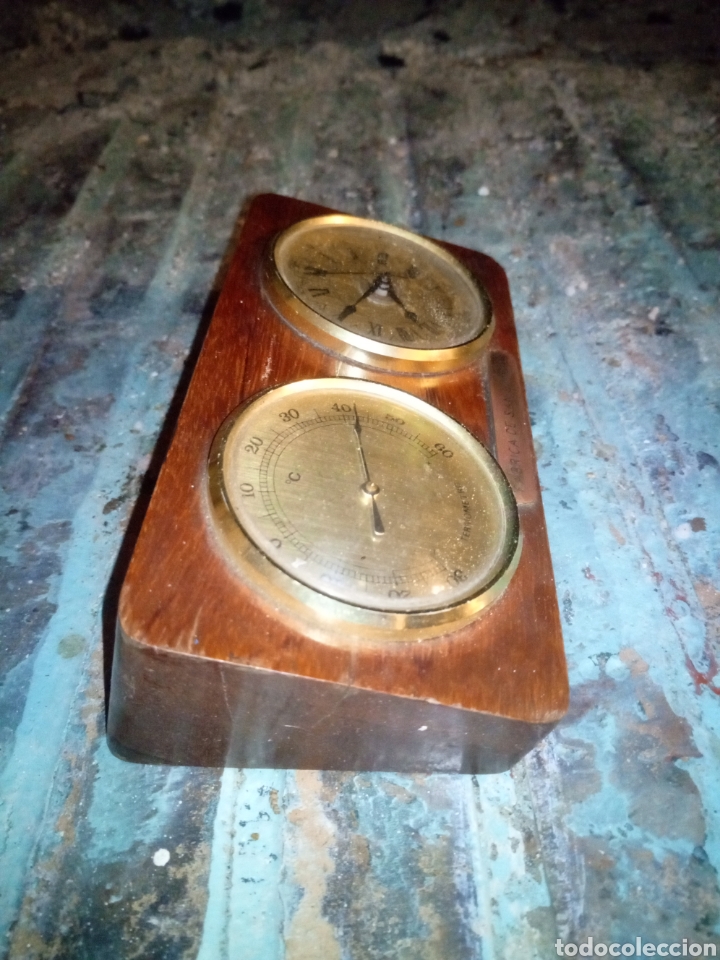 Vintage: Juego reloj bar&oacute;metro - Foto 1
