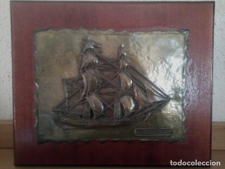 Vintage: CUADRO BERGANTIN \&rdquo;US NAVY\&rdquo; 1778 - Foto 1