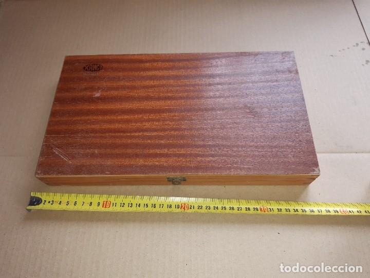 Vintage: Antiguo juego piezas de madera - Foto 7