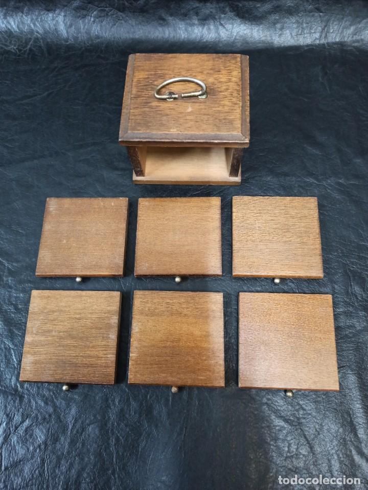 Vintage: Mueblecito con posavasos. C8 - Foto 7