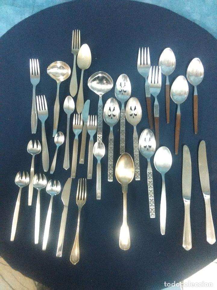 Vintage: LOTE CUBIERTOS VINTAGE