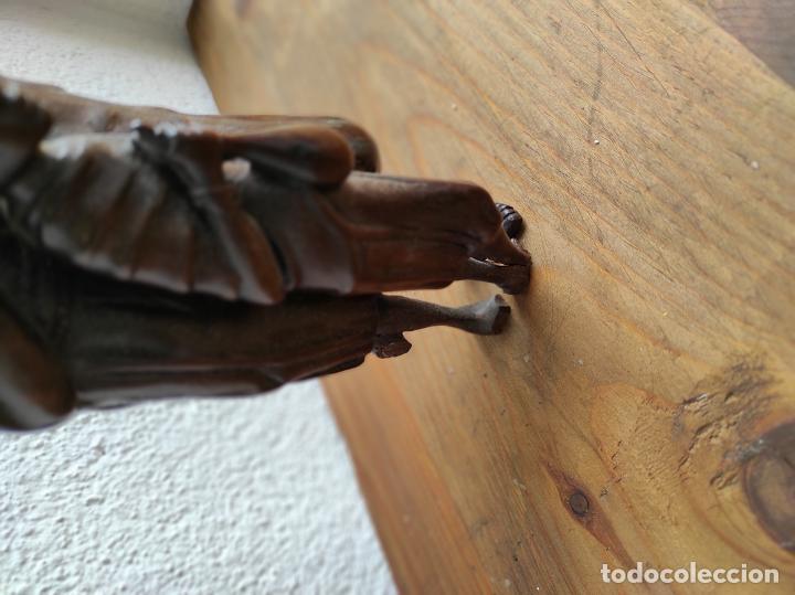 Vintage: Figuras de madera tallada - Foto 2