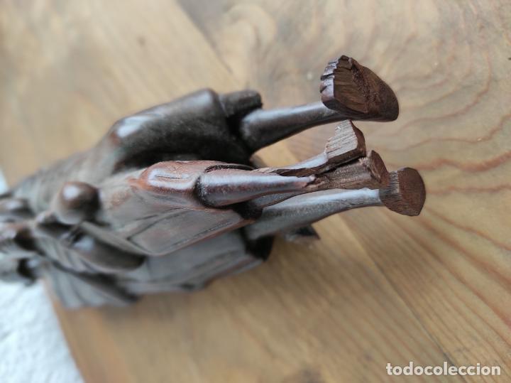 Vintage: Figuras de madera tallada - Foto 4