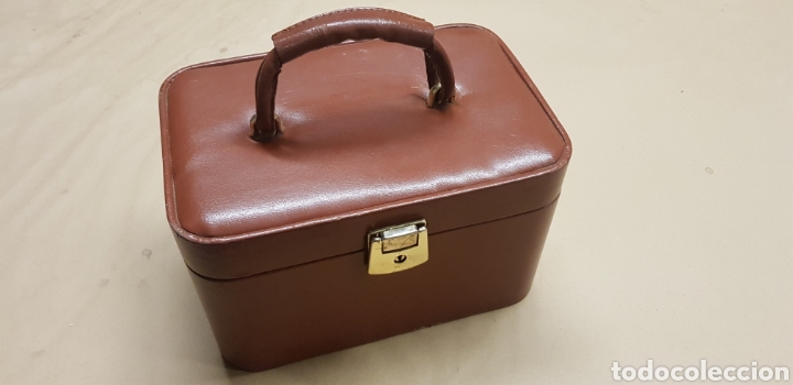 Vintage: Maleta/neceser de mano vintage